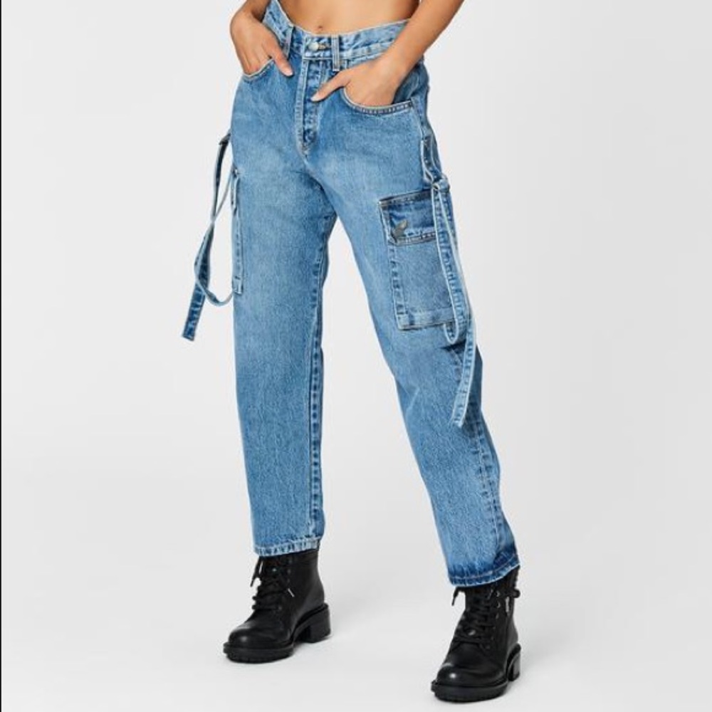 Haedus super baggy cargo jeans